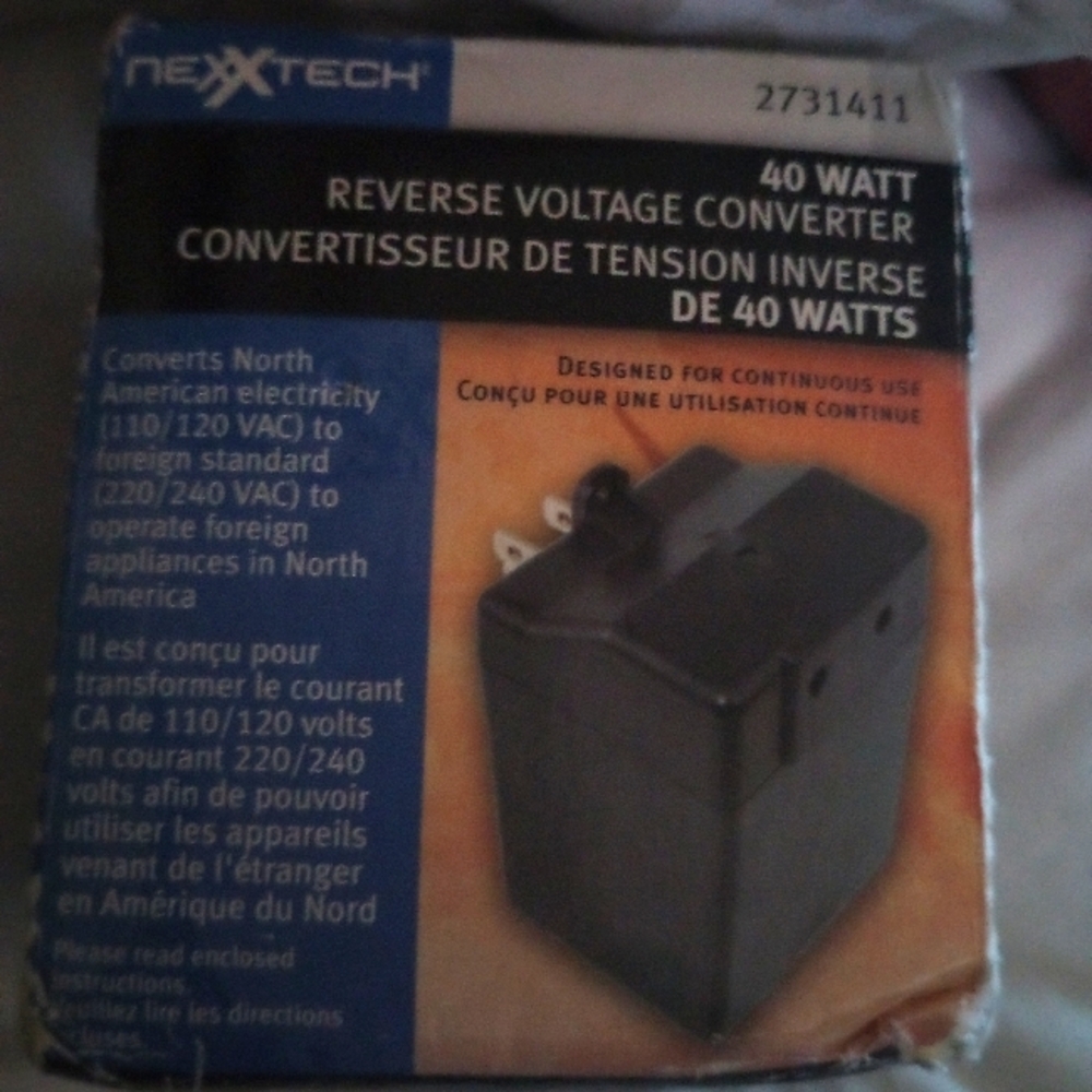 🎈Nexxtech Reverse Voltage Converter 40 Watt